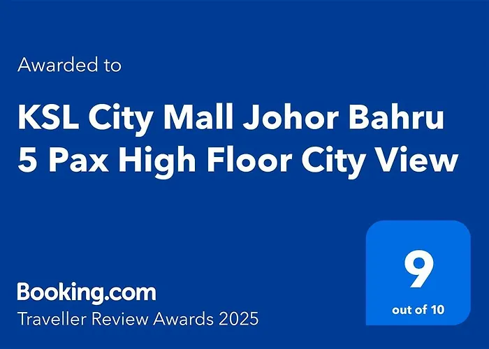 Ksl City Mall Johor Bahru 5 Pax High Floor City View